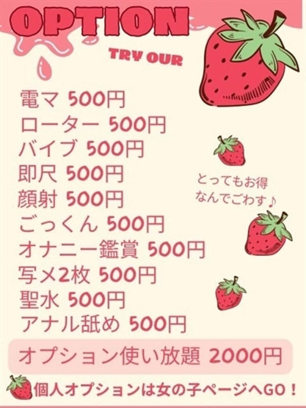 全オプション500円