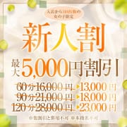 新人出勤育成嬢♪5回出勤限定割引♪|ほんとうの人妻 静岡店（FG系列）