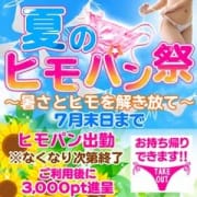 「夏のヒモパン祭り２０２６～暑さとヒモを解き放て～」07/14(火) 16:32 | 即アポ奥さん～静岡店～のお得なニュース