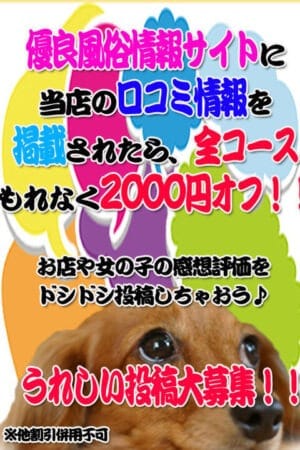 「口コミ割引!2,000割引!」07/09(水) 04:44 | ちゃんこ湘南平塚店のお得なニュース