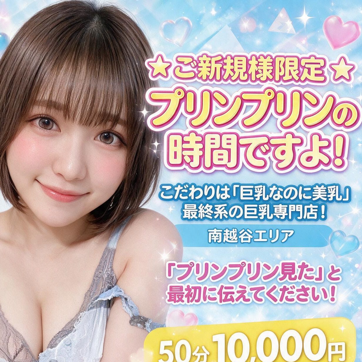 おっぱいプッチンプリン埼玉