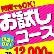 指名もOK！お試しコース【70分】【130分】何度でも利用可能になりましたヽ(*'&forall;`*)ﾉ|千葉しろうと物語