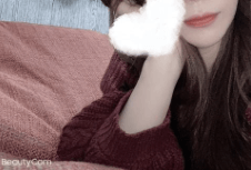 口いっぱい唾液まみれにして