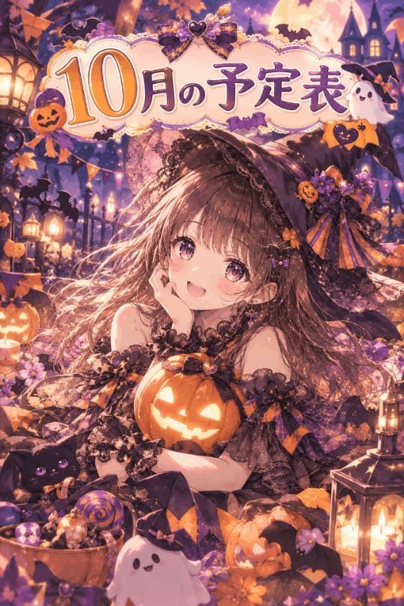「10月の予定」10/09(金) 22:35 | はるの写メ