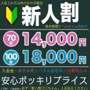 「新人割（入店二ヶ月の女の子に適応）」02/23(日) 15:21 | ホテルだョ！全員集合のお得なニュース