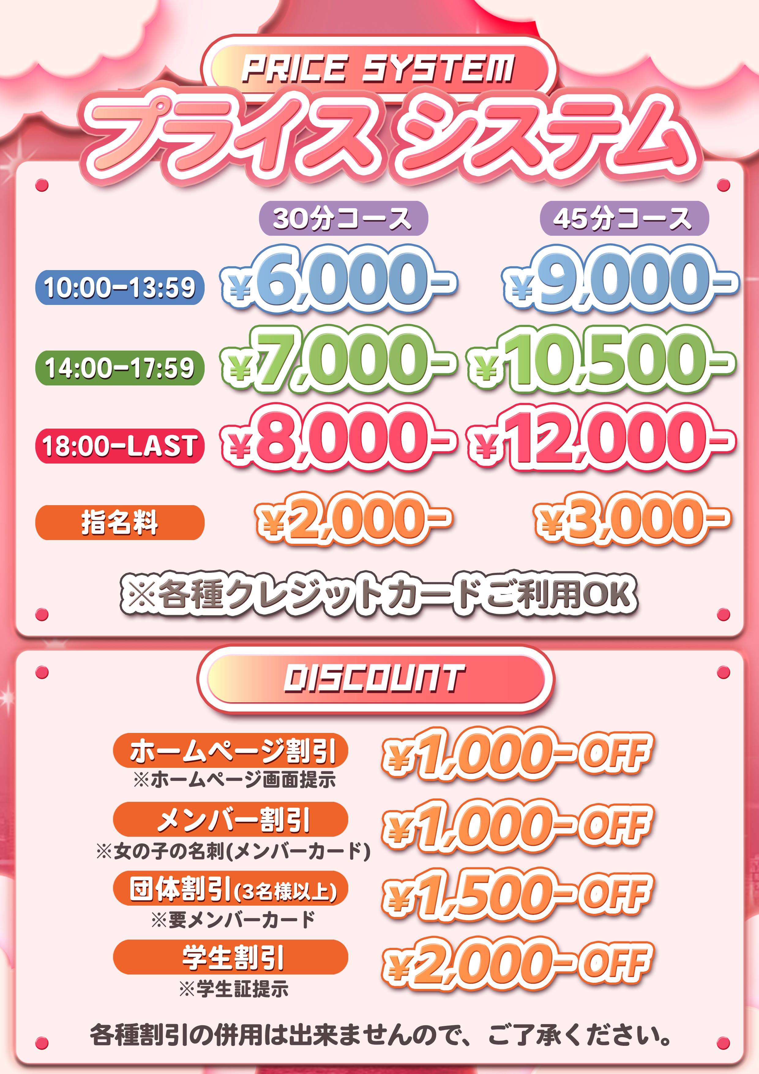 【アイドル hi school KiraKira】の料金システム